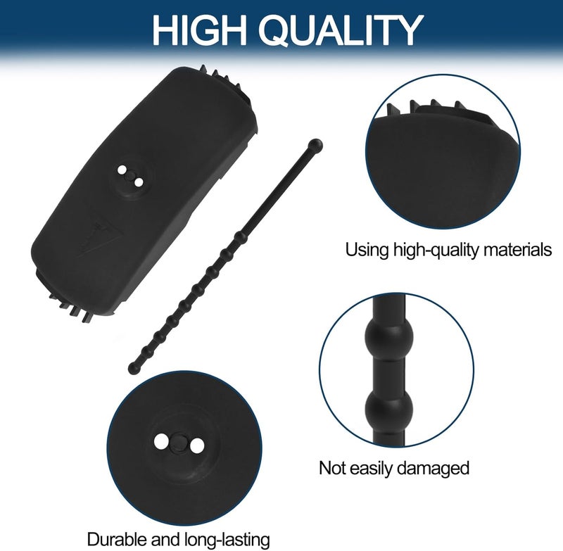 TJUNSENHARSH Ice Augers Lazer Blade Guard for StrikeMaster Ice Auger, Ice Fishing Auger Blades Guard 8-Inch, Black - Image 2